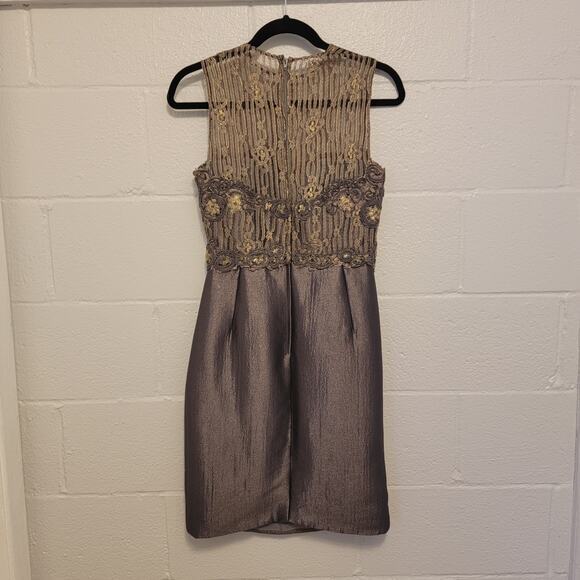 Liancarlo Silk Blend Cocktail Dress - Picture 2 of 14